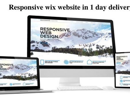 Can we create responsive websites on wix?